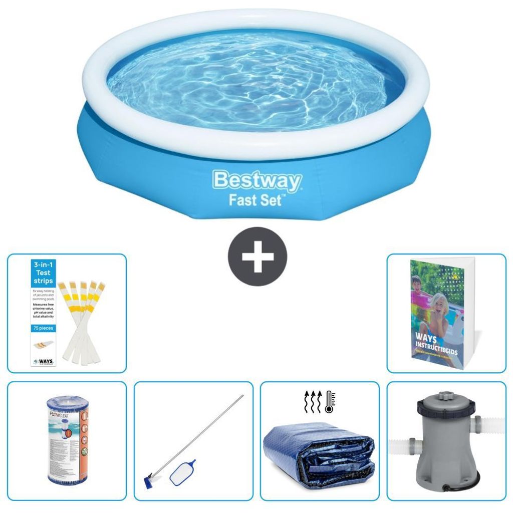 Bestway Fast Set Rund - 305x66 cm - 7-teilig S20