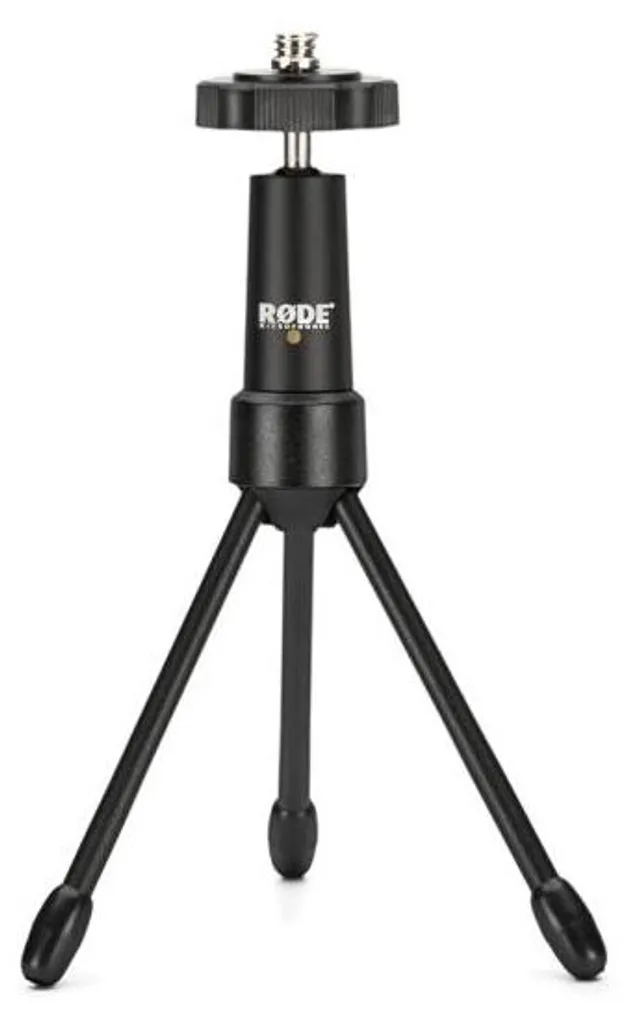 RØDE Tripod Support de Micro Compact Noir avec Pieds Antidérapants