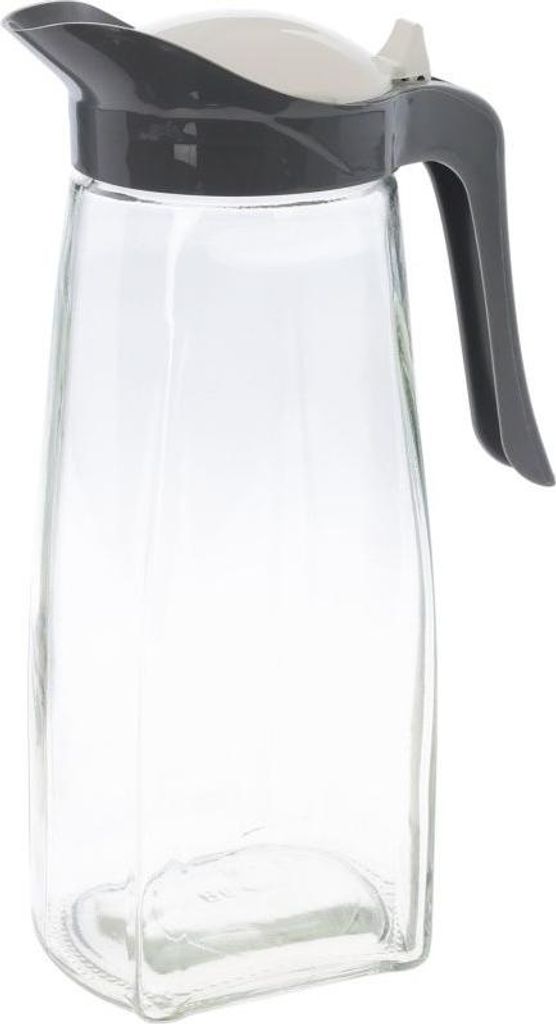 Glas Tee- und Wasserkocher 1,5 l grau
