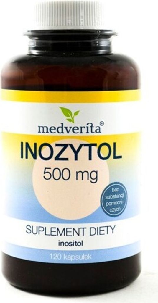 Medverita Inositol 500 mg – 120 Kapseln, Nahrungsergänzungsmittel