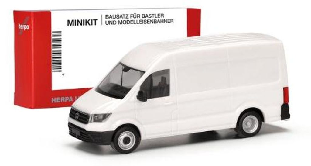 Herpa Minikit VW Crafter dodávka HD biela 014038 Obrázok produktu 