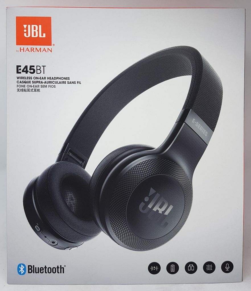 JBL E45BT One-Ear Bluetooth-Kopfhörer schwarz Immagine del prodotto 