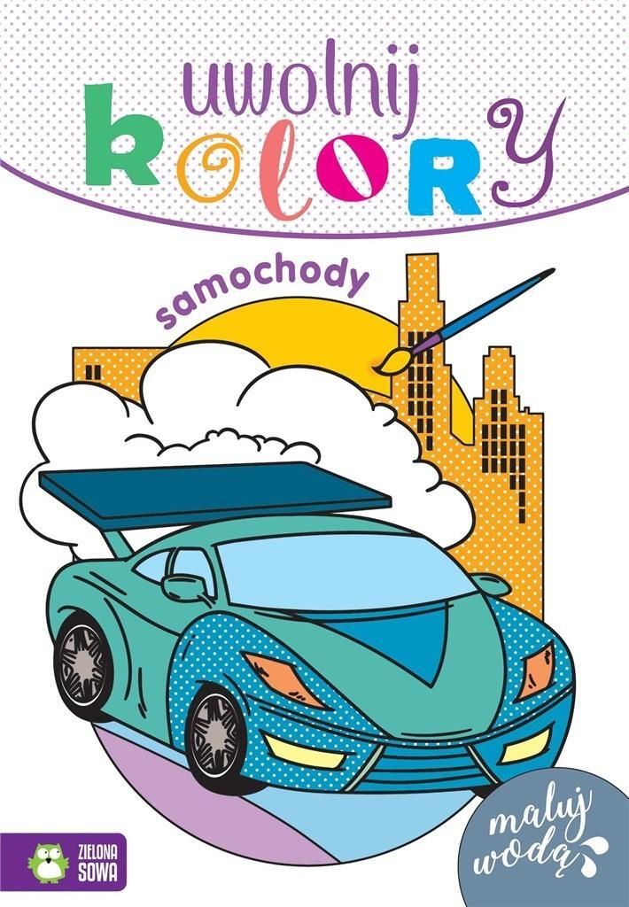 Samochody. Kolorowanka dla dzieci