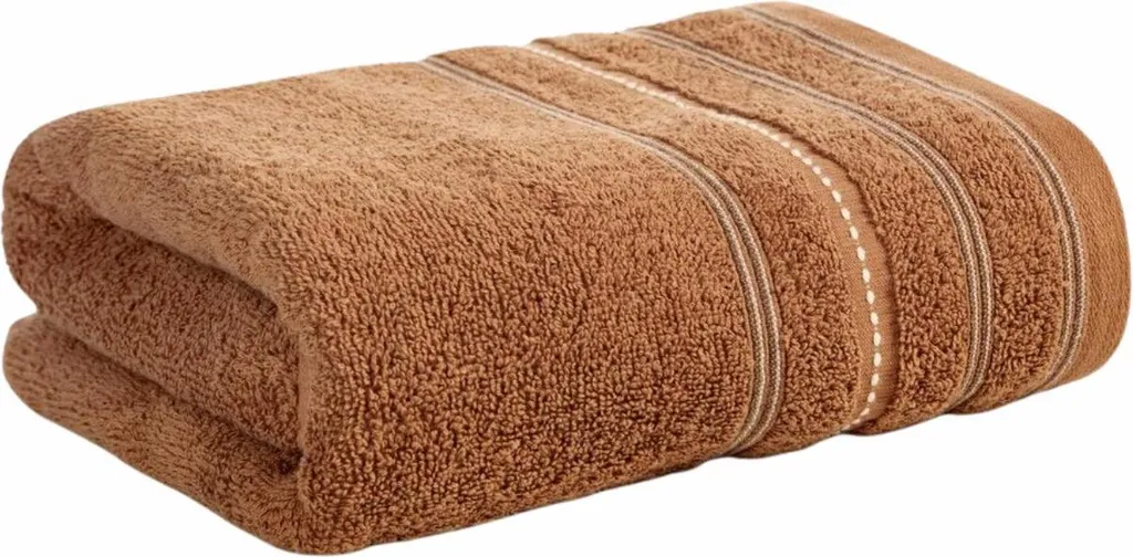 Asciugamano Sport e Wellness Eurofirany 50x90 Marrone - Cotone Puro