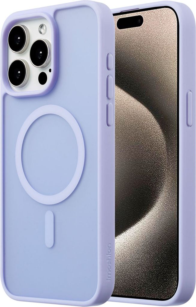imoshion Color Guard Back Cover mit MagSafe iPhone 15 Pro Max - Lila / Lilac
