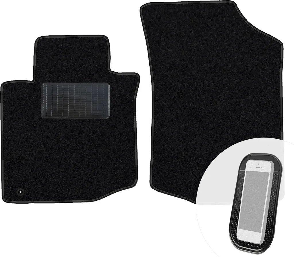 Tappetini Auto Anteriori Velours Toyota Aygo I 05-14 moto-MOLTICO
