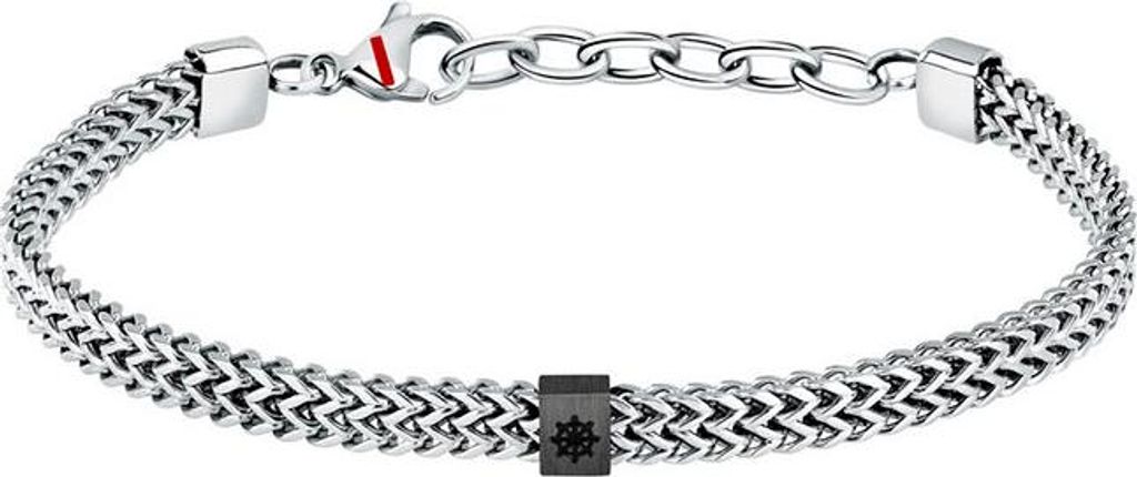 Sector Marine Wheel Design Armband Silber Herren Silber One Size