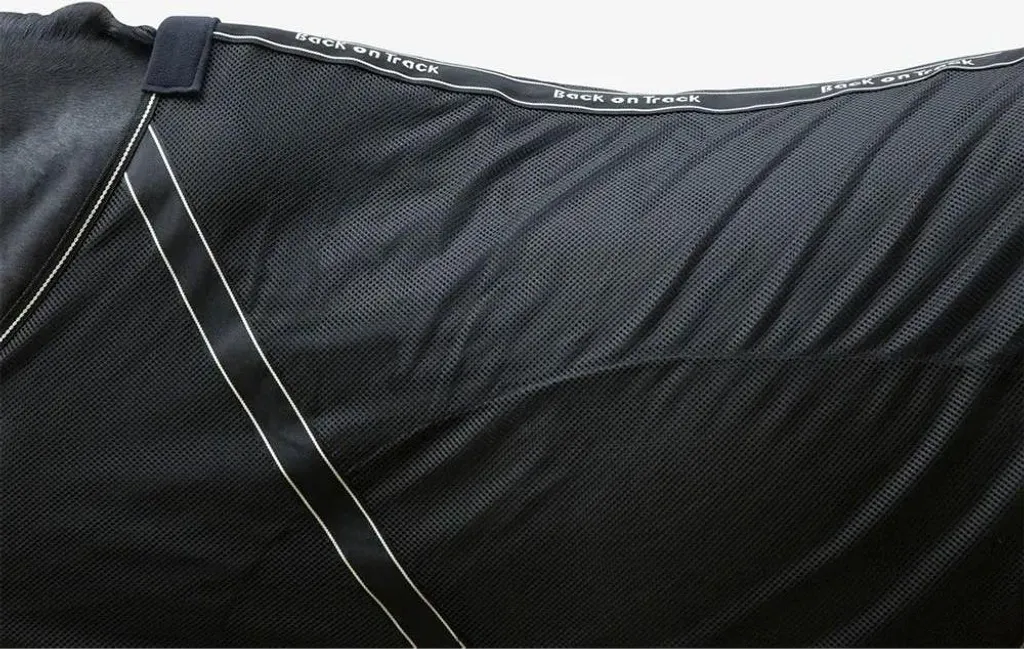Couverture de Transport et Séchage Cheval Back on Track Cooler Sienna - 3