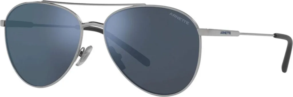 Lunettes de soleil Arnette AN3085 736/55 monture en métal et verres bleus