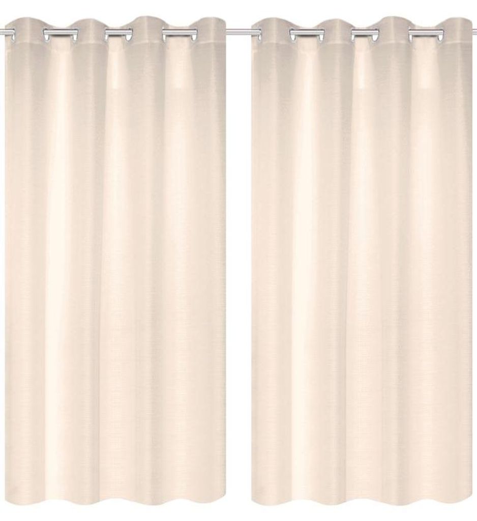 Home Basics Benoga 2Er Set 175 x 135 cm 2x Fertigschal Beige