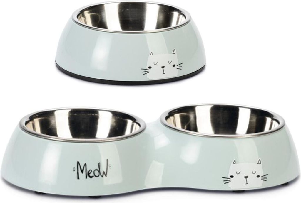 Karlie Katzennapf Rana Dinner Set hellblau Produktbild 