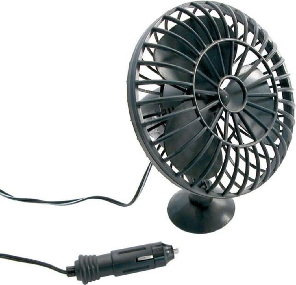 Carpoint 12 Volt Ventilator mit saugnapf