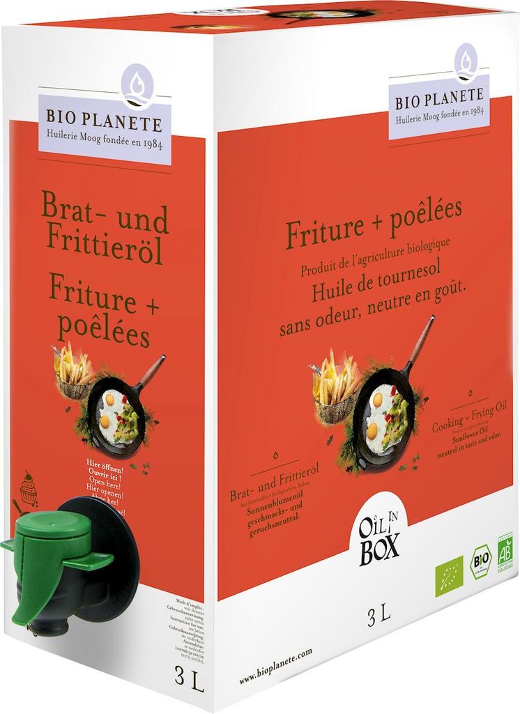 Oil in Box - Bratöl gedämpft 3L