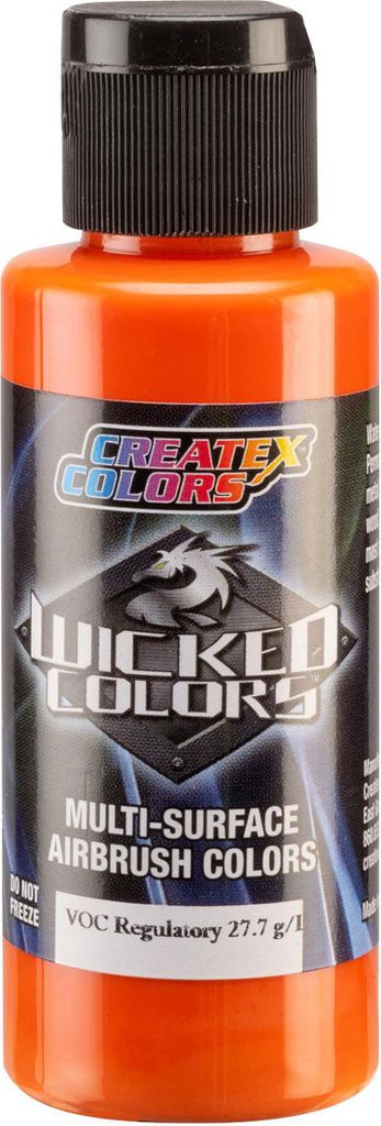 Wicked W082 - Opaque Pyrrole Orange 60ml - Airbrush Farbe - CREATEX 116082