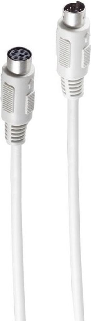 shiverpeaks PS2 Mini Verl. 6pol DIN-St./6pol DIN-Buchse 1,8m