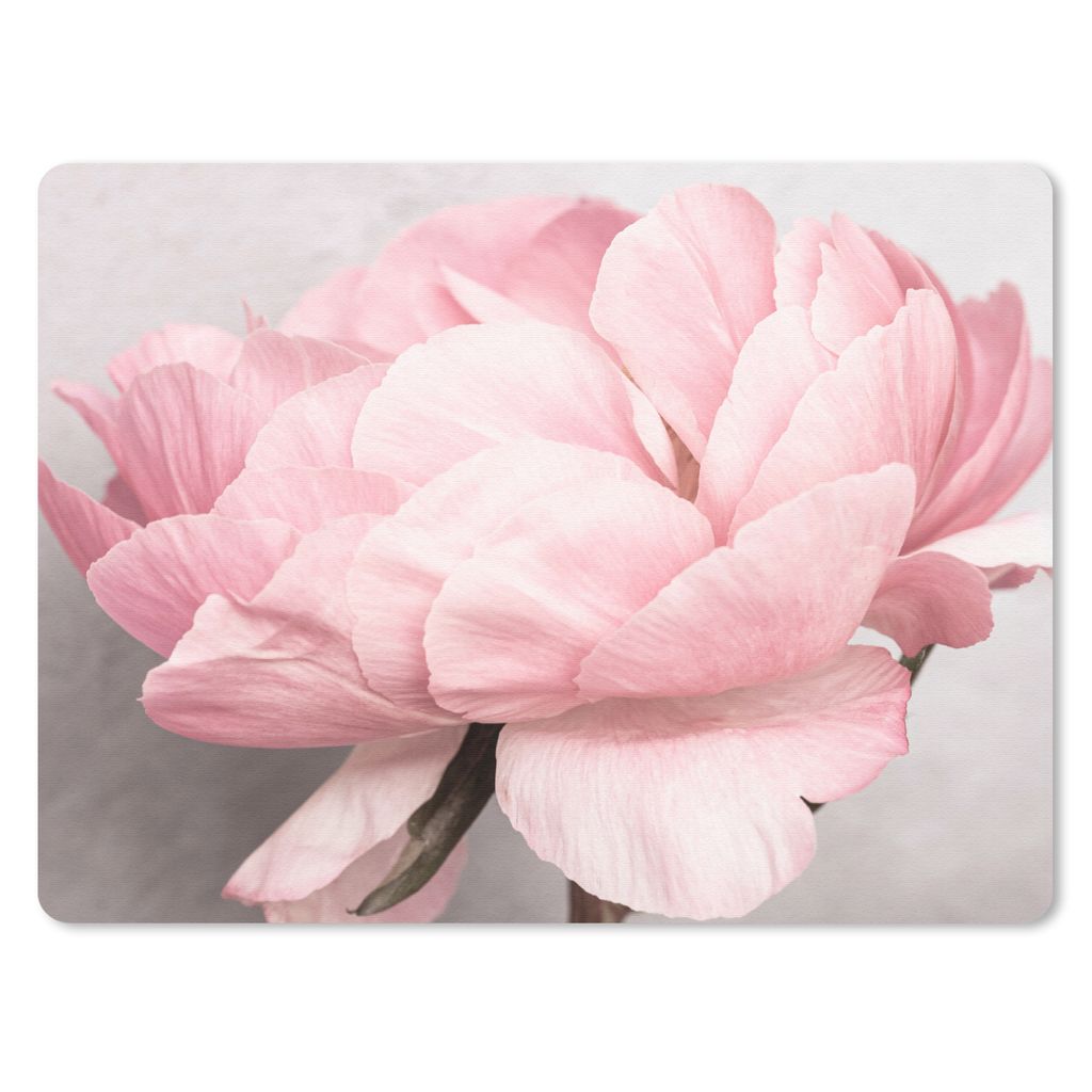 MuchoWow Mauspad Mousepad Blumen - Rosa - Natur - Pflanze 40x30 cm - Mousepads - Maus Mat - Pad - Mausunterlage - Anti Rutsch