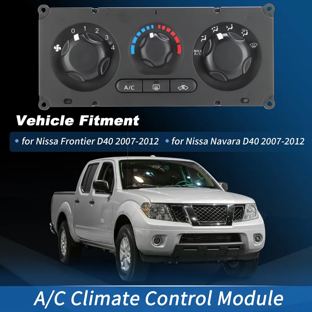 Commande Chauffage Nissan Frontier Navara D40 2007-2012 27510-JS60B