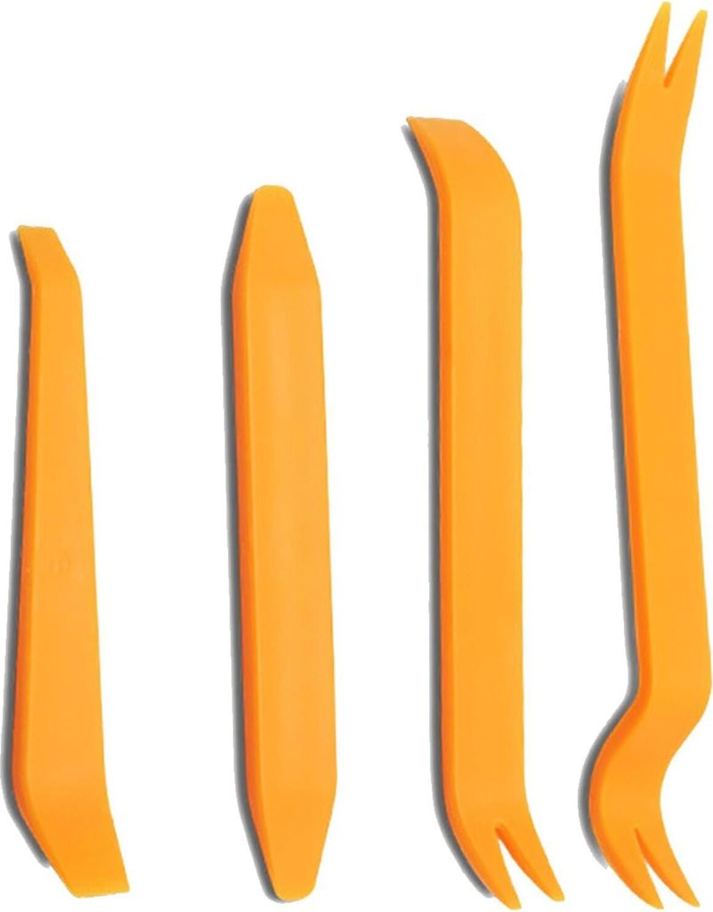 Stücke Auto Hebelwerkzeug, Kunststoff Hebelwerkzeug, Demontage Werkzeug Orange für Fahrzeug Innen Verkleidung Reparatur Zierleisten Keil Clip Löser