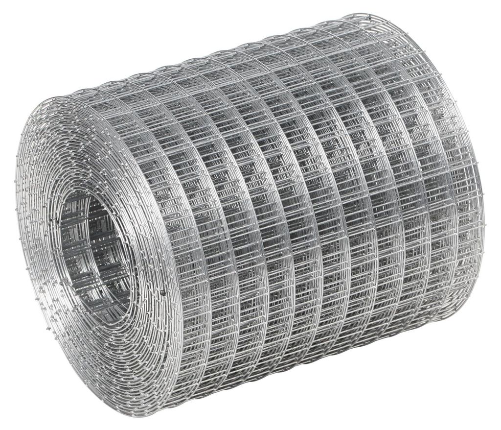 Nagetier-Drahtgitter 6 m x 100 mm, feuerverzinkt, 6 mm Maschenweite