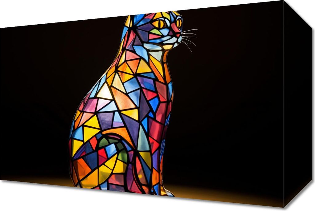 Bild 30x20cm Katzenfensterbild