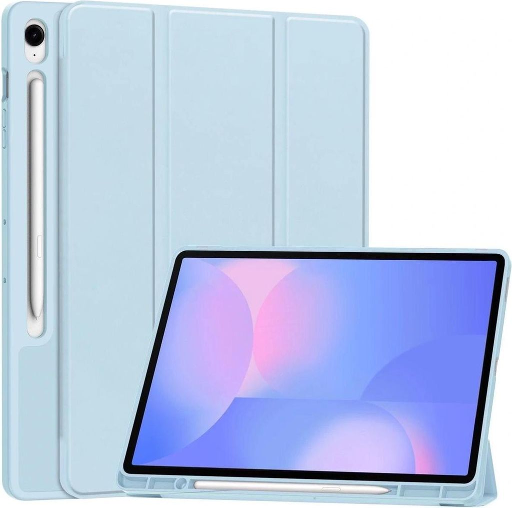 BIZON Case Tab Lizard Samsung Galaxy Tab S10 FE+ Plus blau