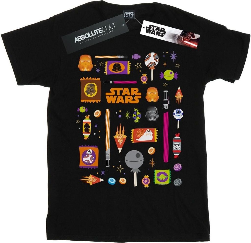 Star Wars - T-Shirt für Herren BI46670 (M) (Schwarz)