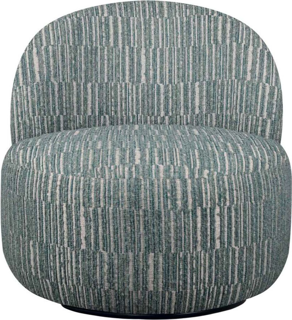 SIGNATURE - Drehbarer Sessel aus grünem Stoff L74 cm - CULBUTO