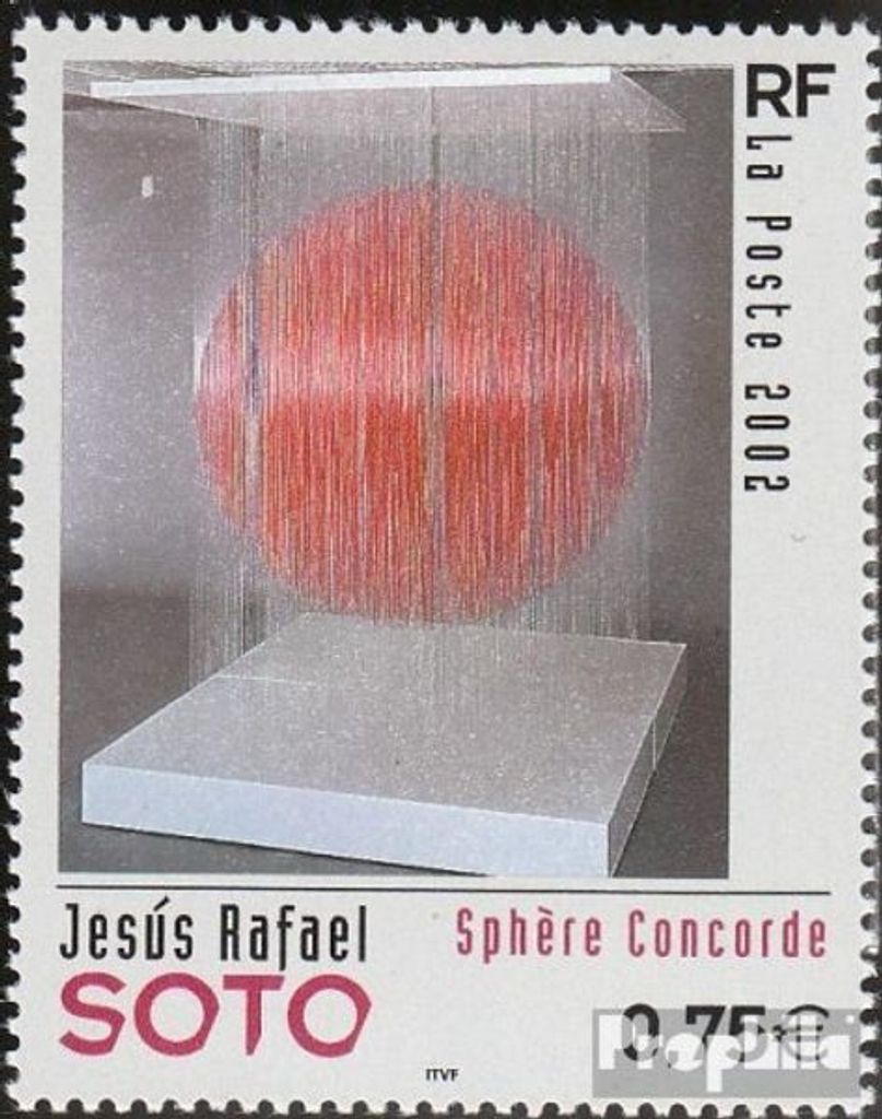 Briefmarken Frankreich 2002 Mi 3674 (kompl.Ausg.) postfrisch Kunst