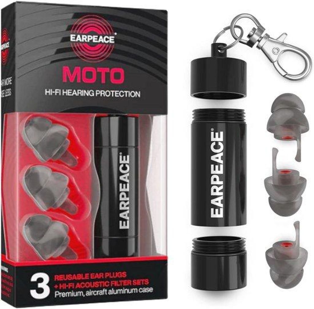 Hochwertige Motor-Earplugs - Wiederverwendbare und bequeme Ohrstöpsel für Lärmschutz und Geräuschunterdrückung