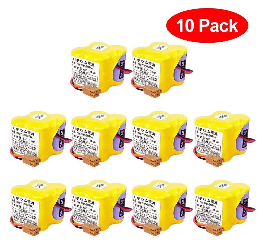 Pile automate Fanuc A98L-0031-0025 pour maintien mémoire CNC - Pack de 10