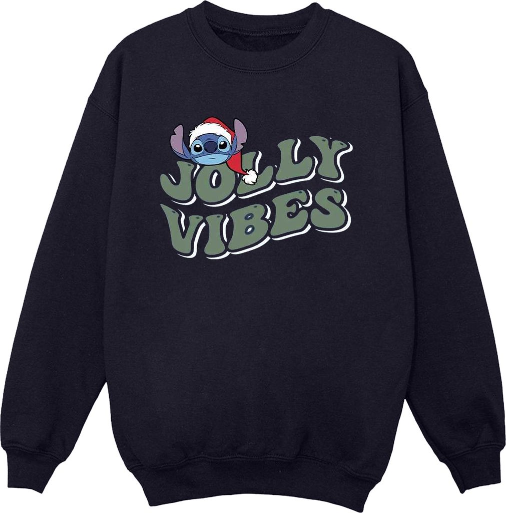 Disney - "Jolly Chilling Vibes" Sweatshirt für Damen BI23158 (M) (Marineblau)