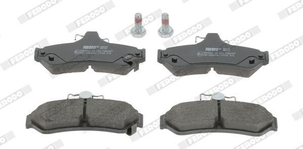 FERODO Bremsbeläge Satz Hinten für TOYOTA Camry Limousine (V4) FDB4457
