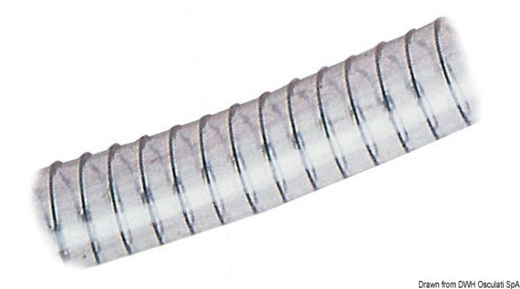 Spiralverstärkter Schlauch 18 x 25 mm - Osculati 18.002.16