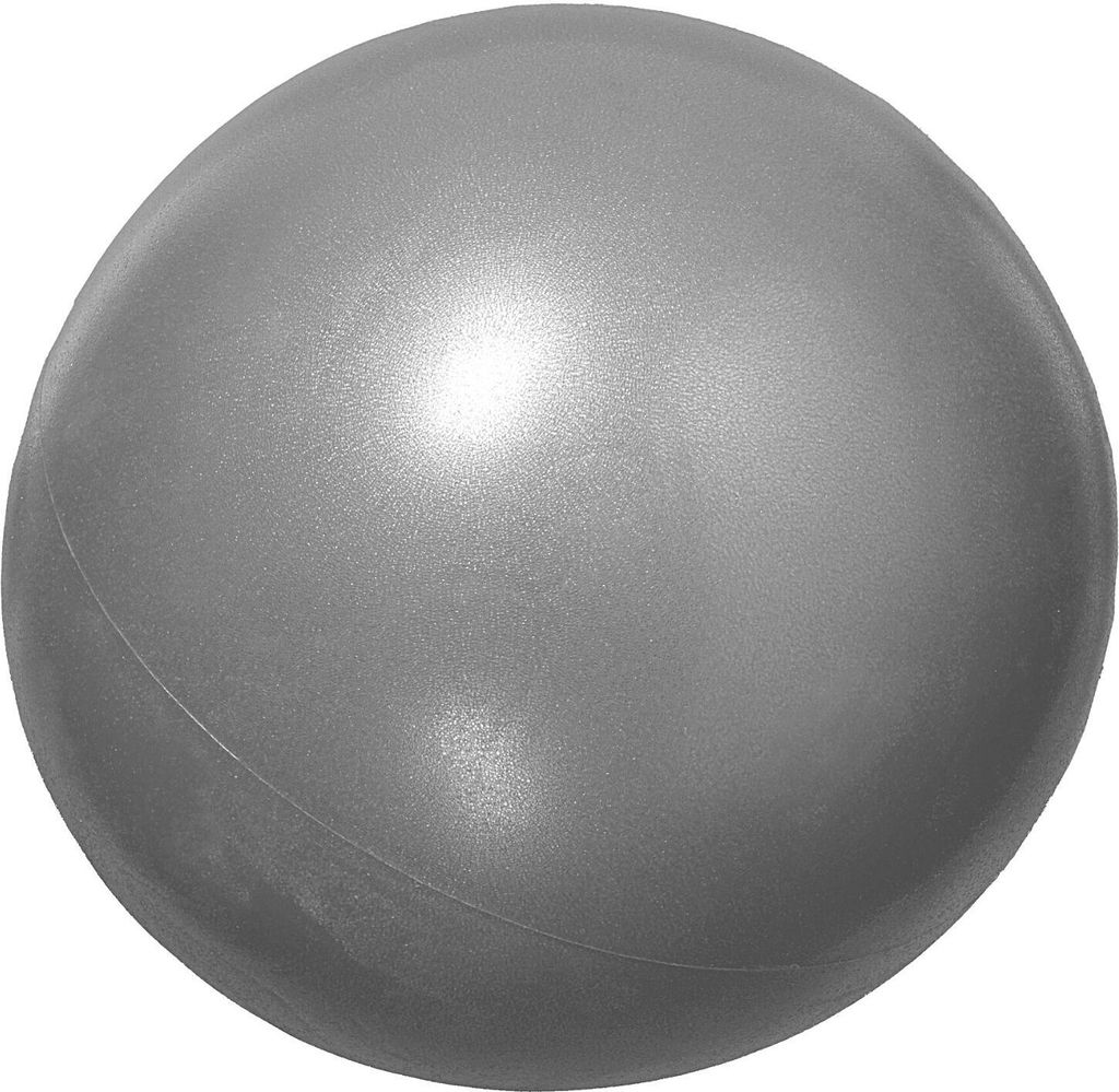 Best Sporting Pilates Ball 23 cm in anthrazit I Gymnastikball klein aufblasbar I Pilatesball Overball - ein leichter, weicher und griffiger Ball I ...