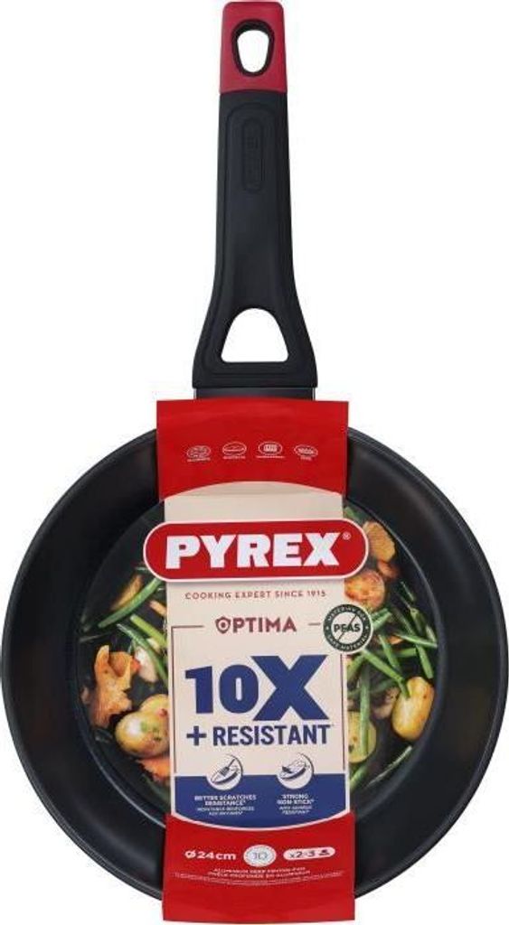 Bratpfanne Pyrex, Geschmiedetes Aluminium, Antihaftbeschichtung ohne , 26 cm