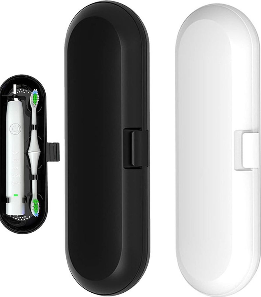 2 Stück Zahnbürsten Reisebox, Elektrische Zahnbürsten Etui Produktbild 1