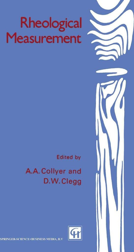 Rheological Measurement.by Collyer, A.A. New Fast Free Sh.=