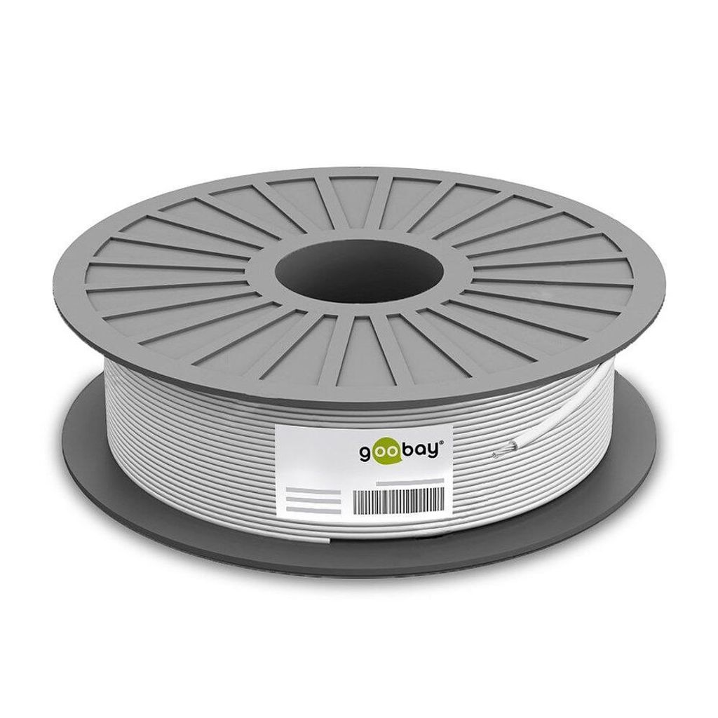 Goobay CAT 6 Netzwerkkabel, S/FTP (PiMF), Grau, CCA Produktbild 