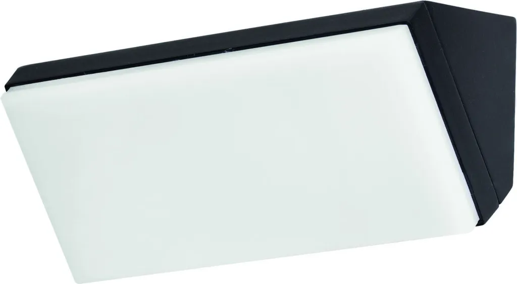 Applique LED Extérieure 12W Noire Keen : Finissez-en avec l'Obscurité