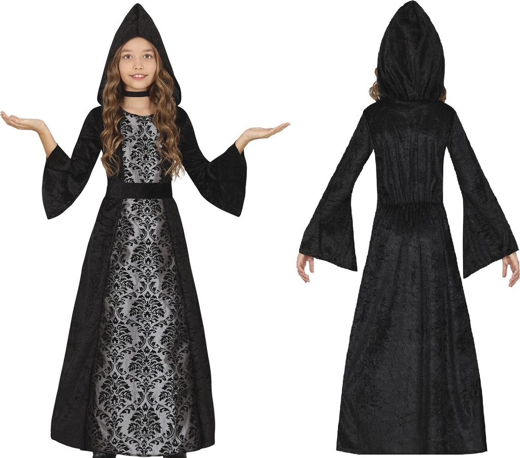 Guirca Vampirin-kostüm Für Mädchen Schwarz 10-12 Years Produktbild 