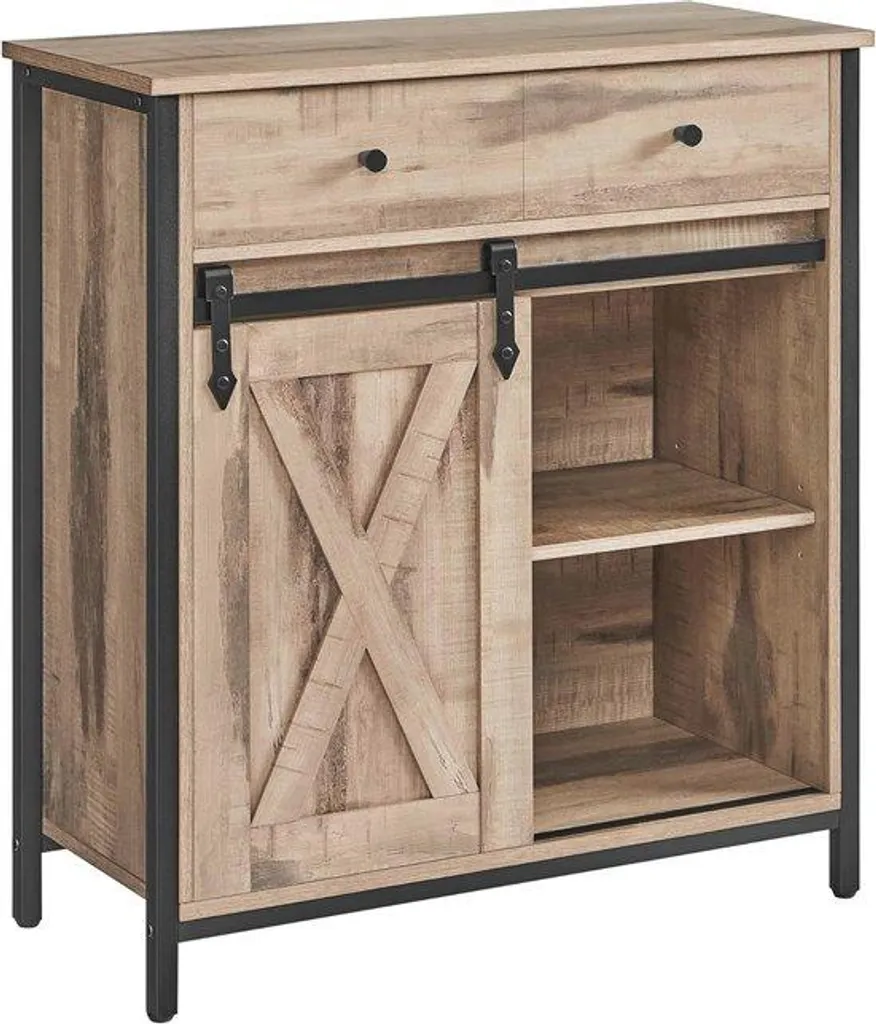 Armoire à porte coulissante bois 30x70 cm pour rangement petit espace