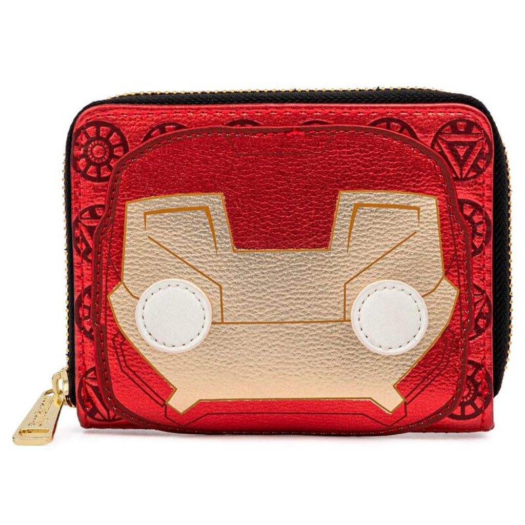 Loungefly Marvel POP! by Loungefly Geldbeutel Iron Man Head LF-MVWA0154