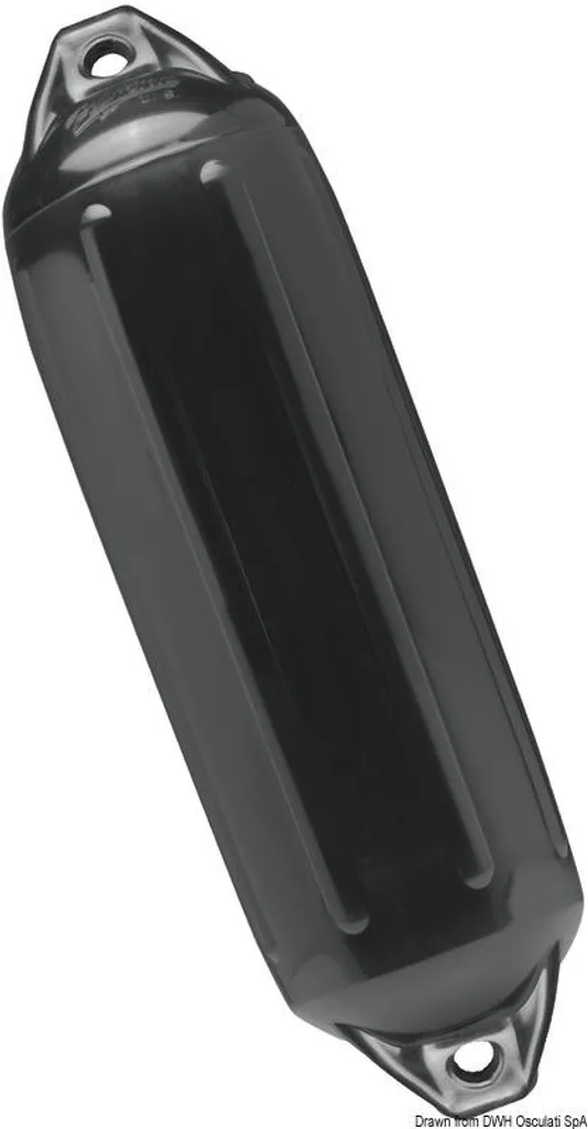 Pare-chocs Fender Polyform NF4 noir - Pare-battage robuste 1 pièce