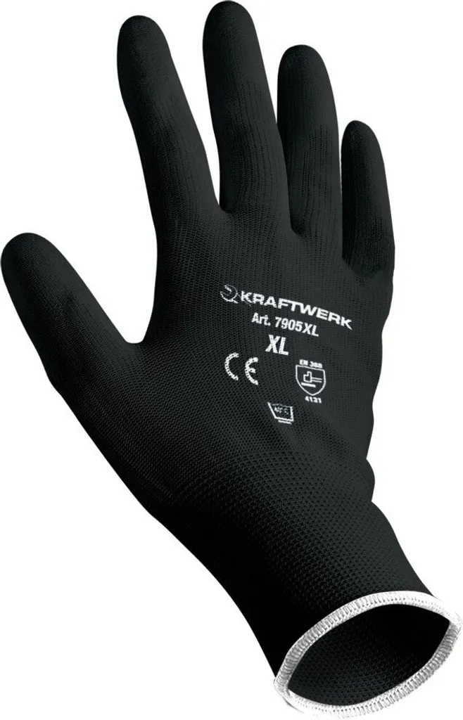Gants de travail pour montage de précision Kraftwerk XL pack de 12
