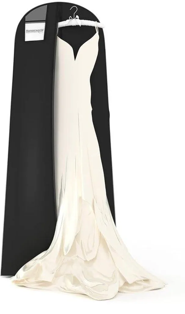 Housse de voyage pour robe de mariée et grand sac de costume noir