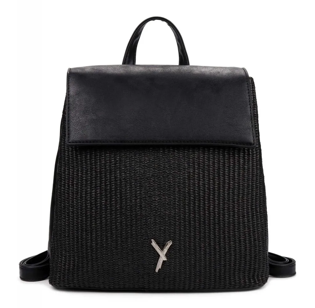 SURI FREY Zaino Cassy Nero - Backpack Vegan PETA-Approved Trend 2024