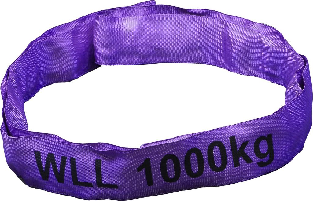 Rundschlinge violett, Tragkraft 1000 kg, 2,0 m