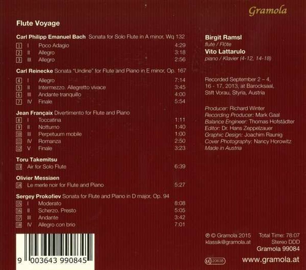 Ramsl, B: Flute Voyage