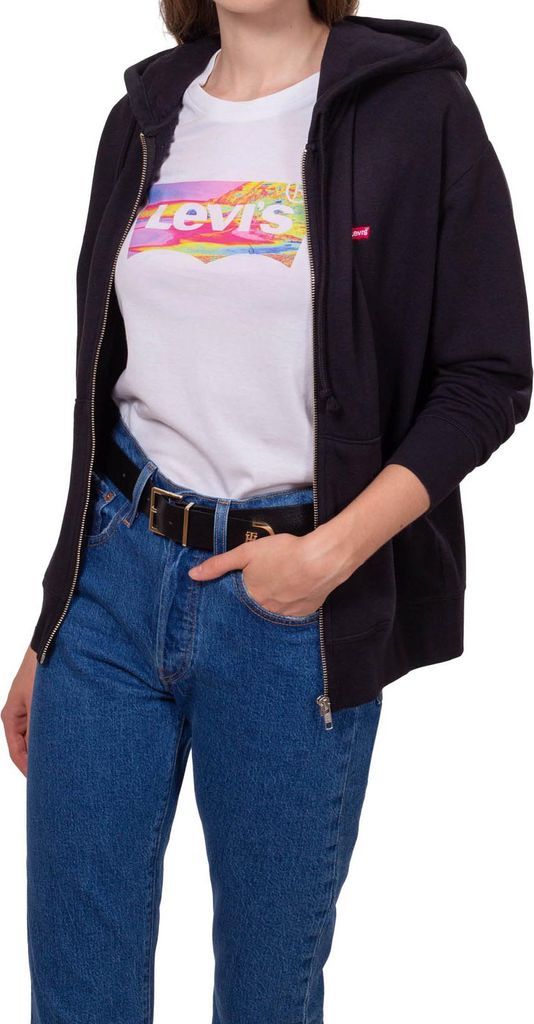 LEVI'S - Damen Basic T-Shirt mit Logo - Größe XS