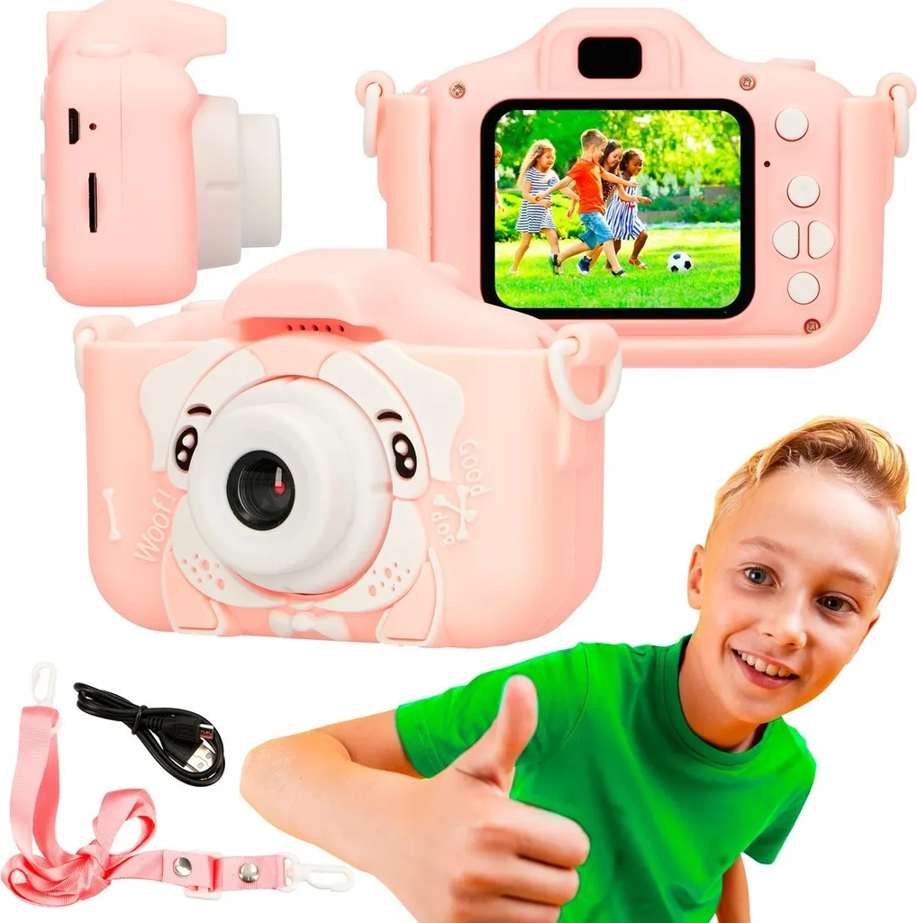 Videocamera Bambini Extralink H28 | Full HD 1080P | 12MP & Giochi
